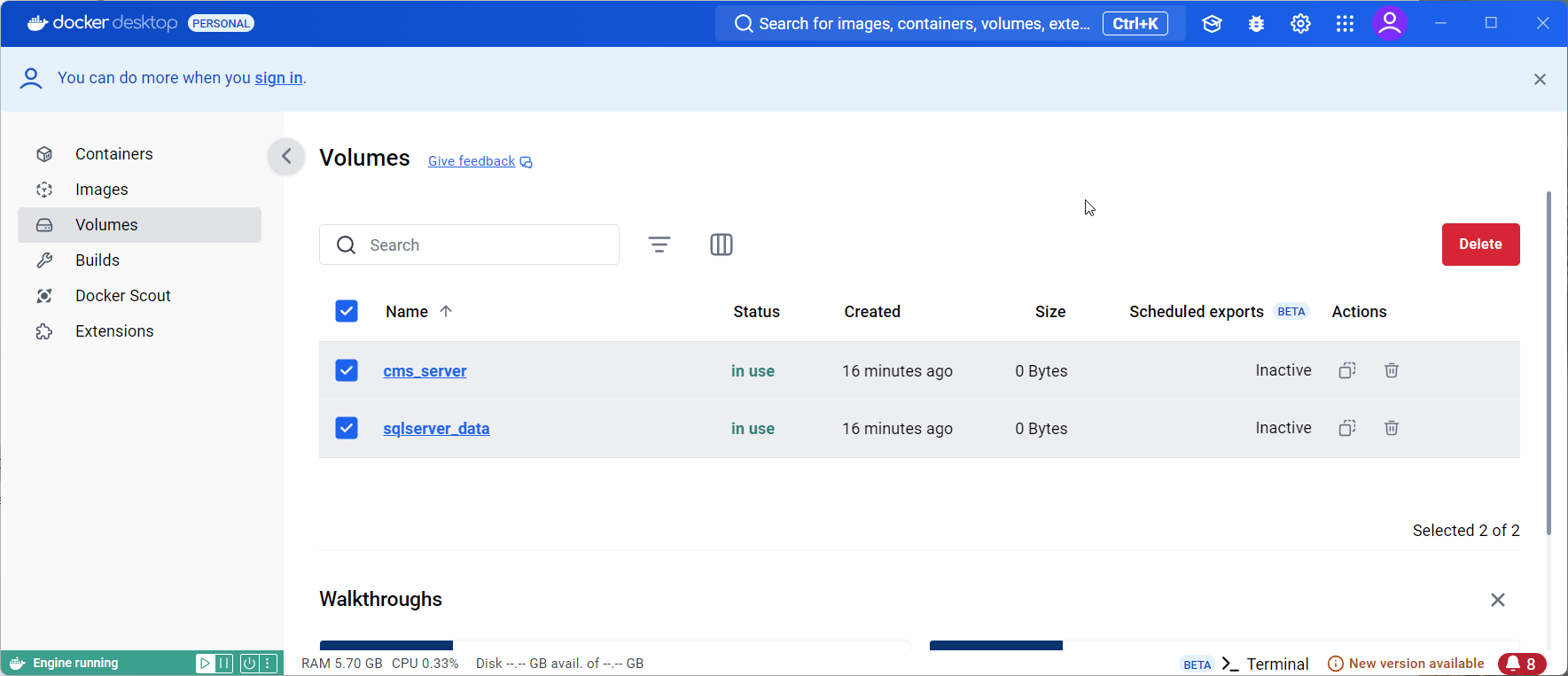 Docker Volumes for Forensic OSINT Backend
