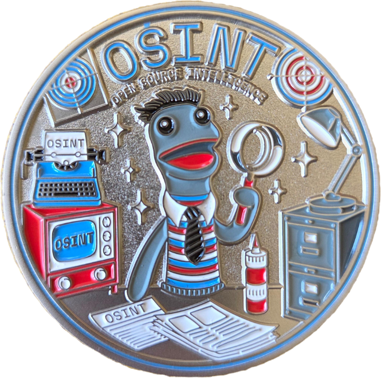 Forensic OSINT Challenge Coin