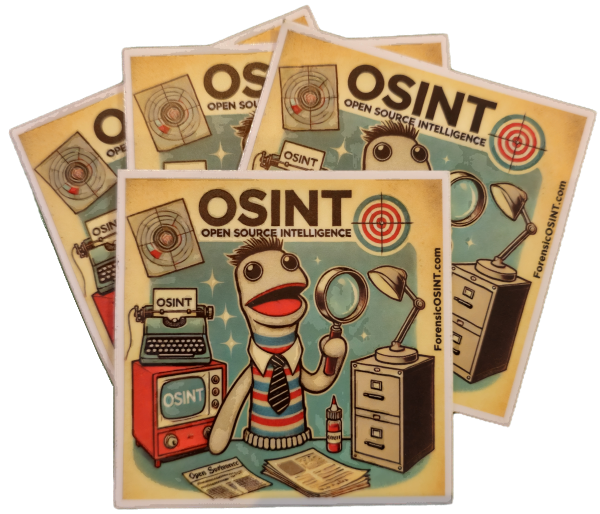 Forensic OSINT Sticker Pack