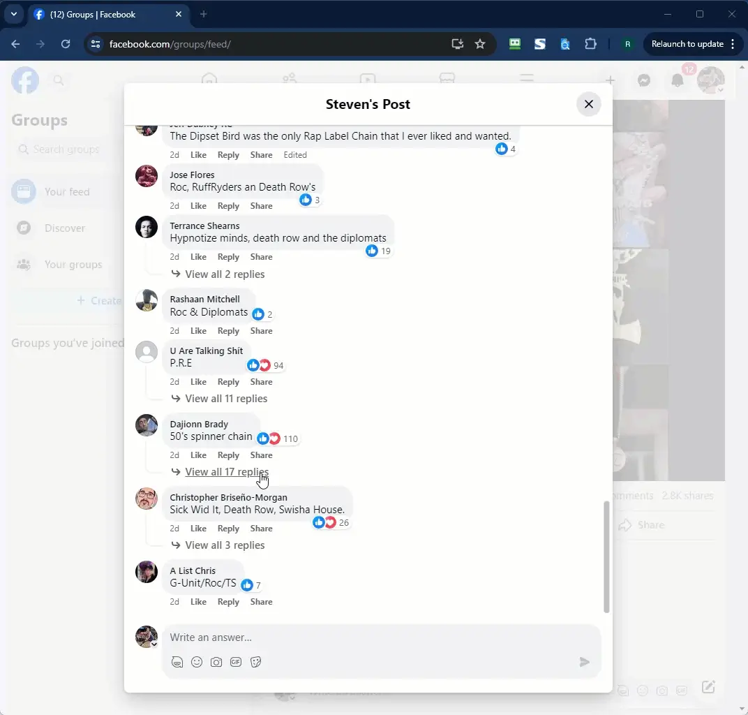Auto-Expanding Comments